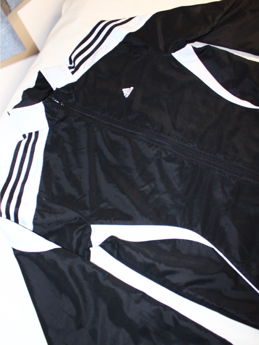 adidas Women’s Black & White Utility Track Jacket